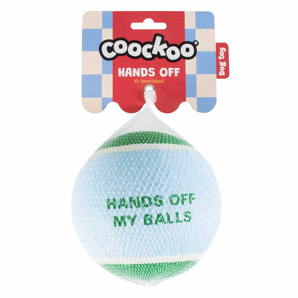 Duvo Coockoo Juguete Perro Hands Off XL Azul y Verde 12,7 cm