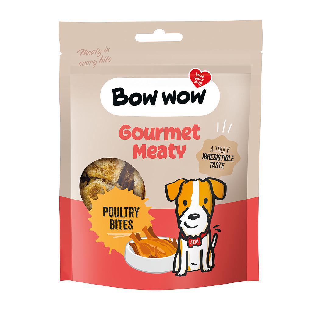 BOW Wow Poultry Bites 60 g / 15 Bolsas