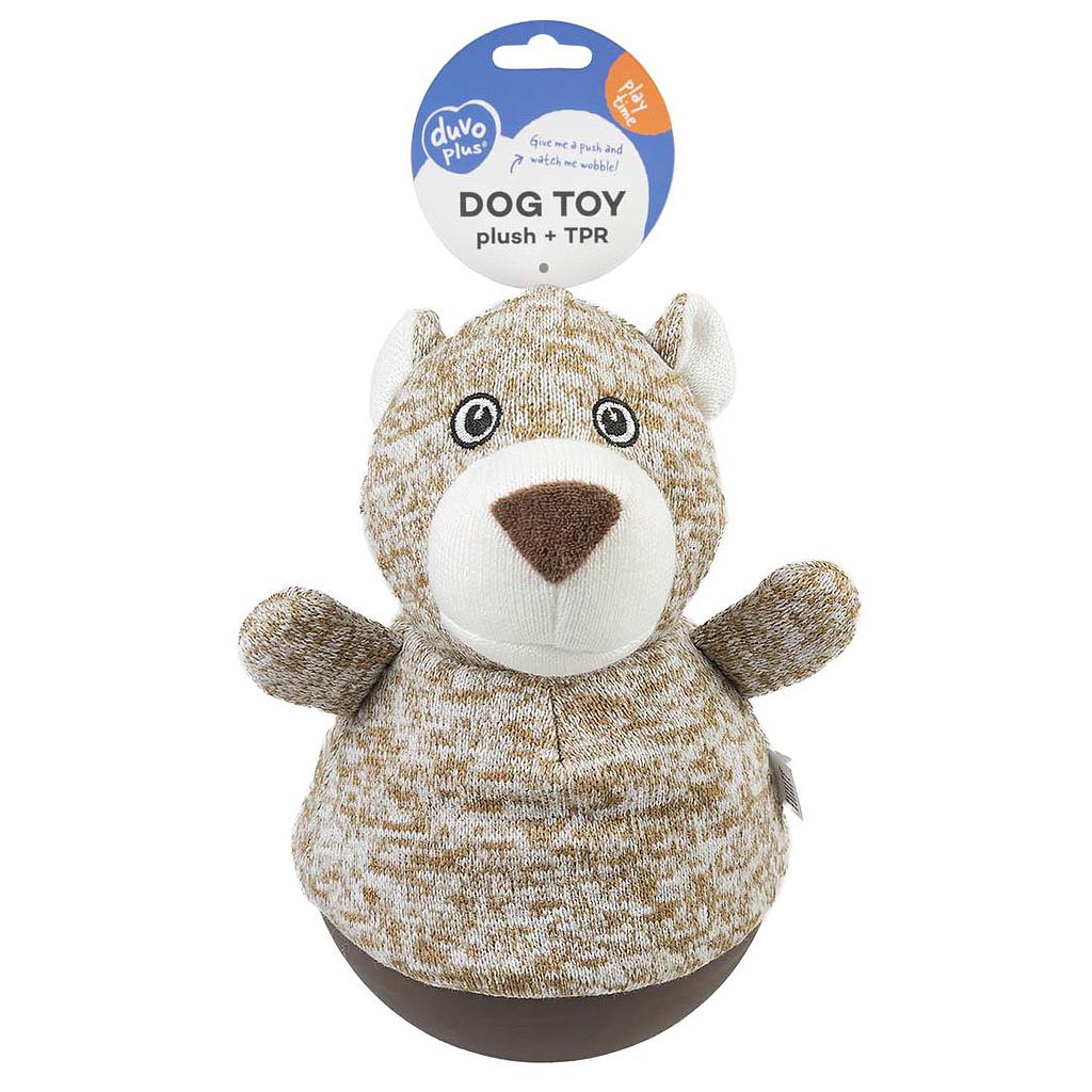 Duvo Juguete Perro Peluche Tumbly Leona Beige 13,5 x 13,5 x 22 cm