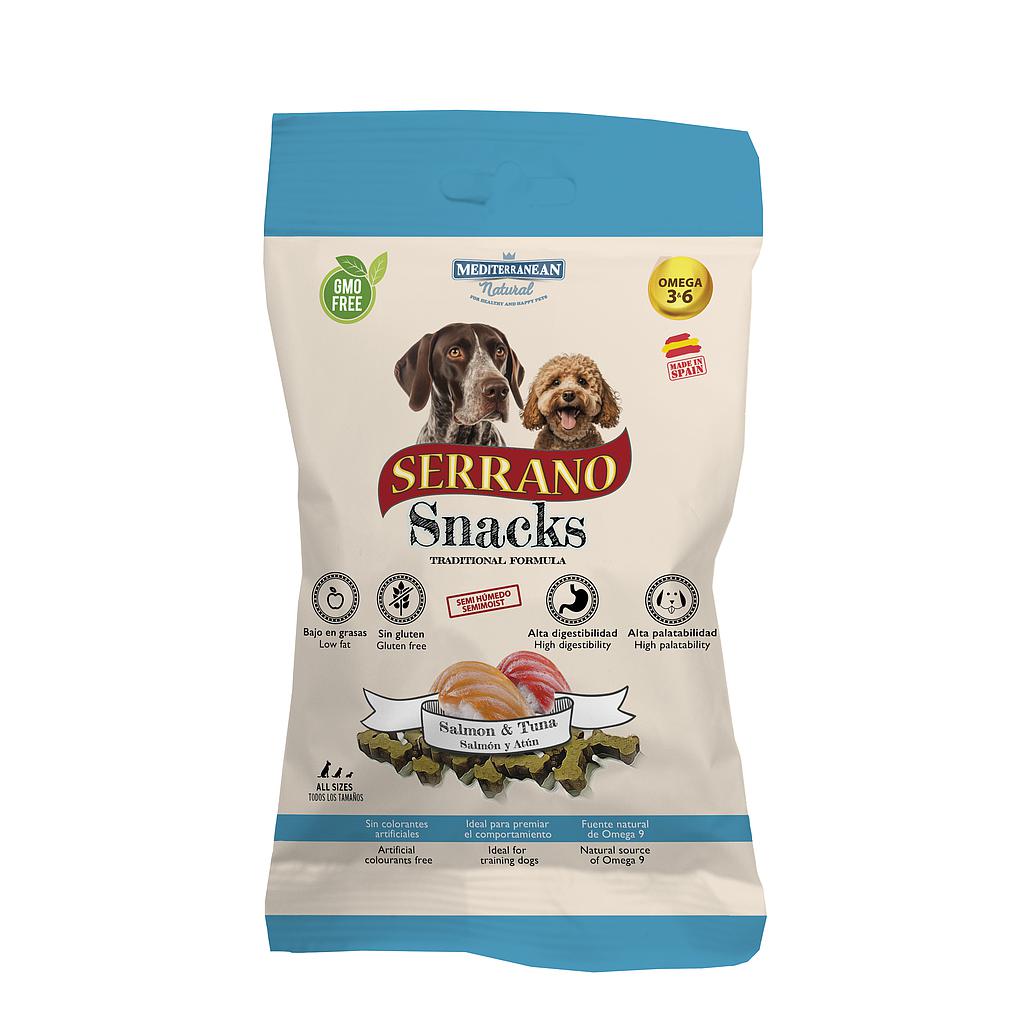 MDT New Serrano Snacks Perros Salmón 100 g