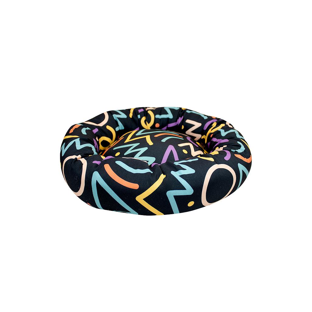 Yagu Descanso Cuna Donut Doodle T-U 47 x 47 x 13 cm