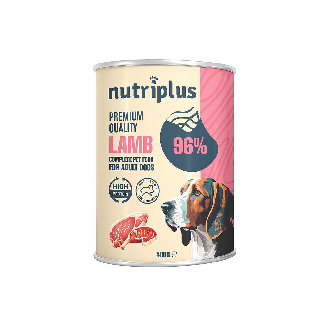 Nutriplus Perros Comida Humeda Cordero 400 g