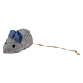 Duvo Juguete Gato Eco Ratón Azul y Gris 8,5 x 4,5 x 6 cm