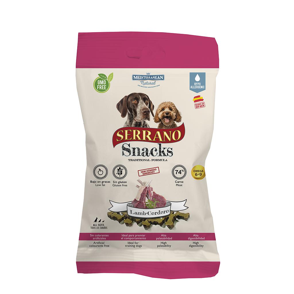 MDT New Serrano Snacks Perros Cordero 100 g