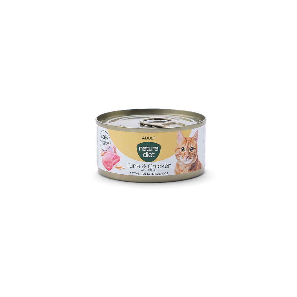 DNG Natura Diet Cat Pate Adult Tuna & Chicken 85 g