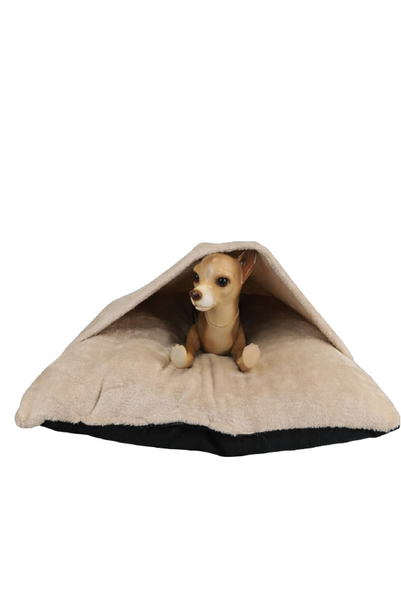 Yagu Descanso Cojín Cueva Flannel Beige T-U 50 x 50 x 11 cm