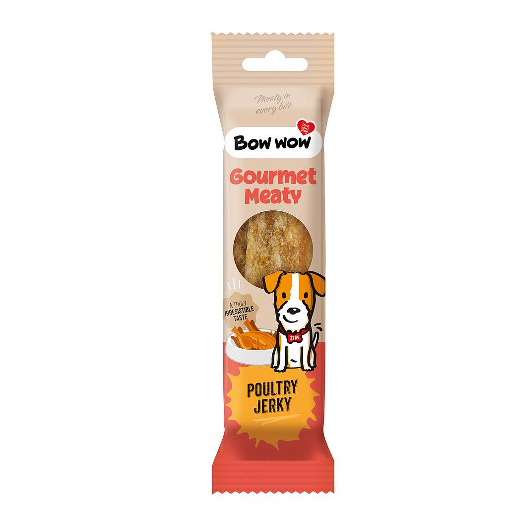 BOW Wow Poultry Stripes 50 g / 20 Bolsas