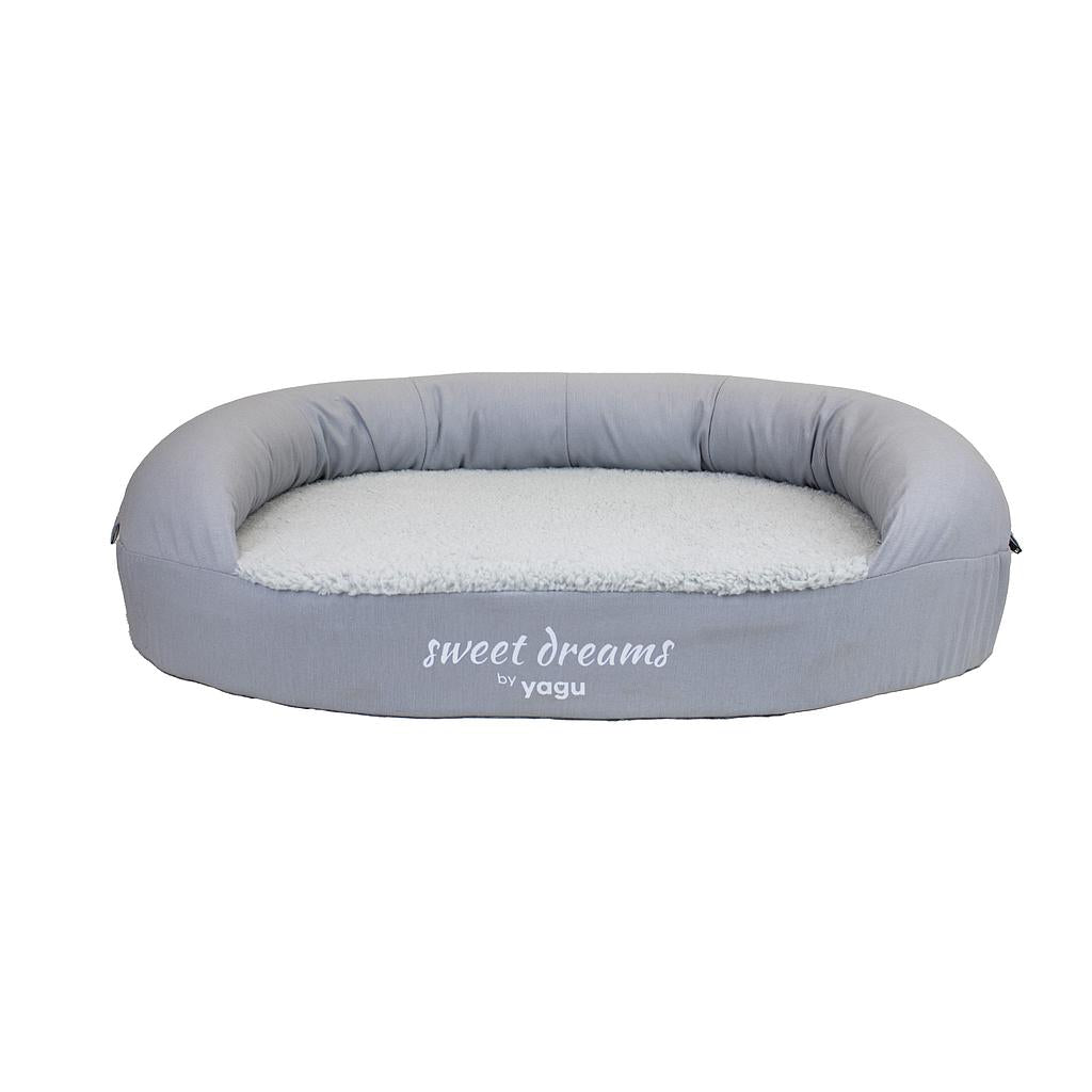 Yagu Descanso Cuna Relax Viscoelastica Gris