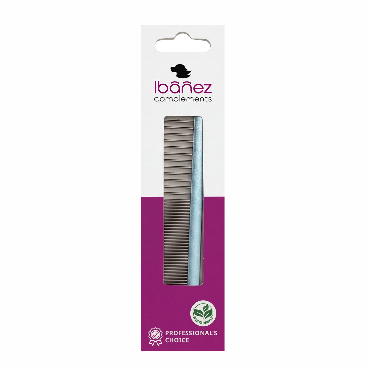 Peine Ibáñez ligero doble uso 12 cm
