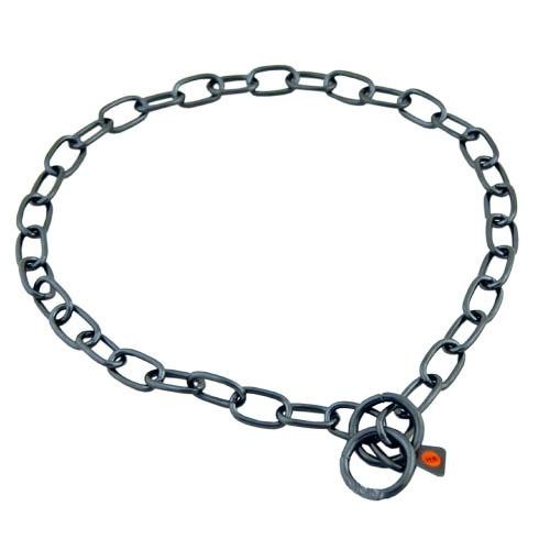 Collar Cadena Acero Inox Negro