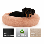 Yagu Descanso Cuna Donut Antiestrés Rosa