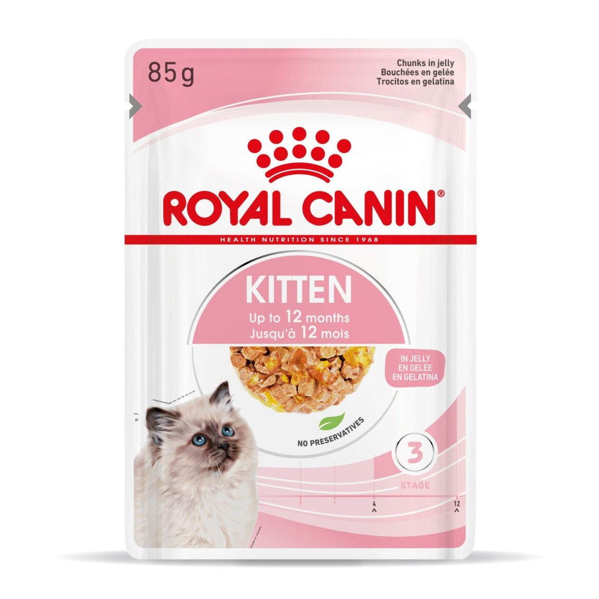 Royal Canin Kitten Instinctive Gelatina 12x85g
