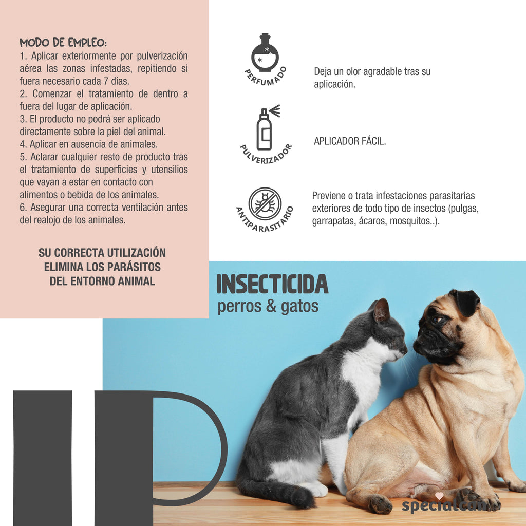 Specialcan Insecticida Perros y Gatos