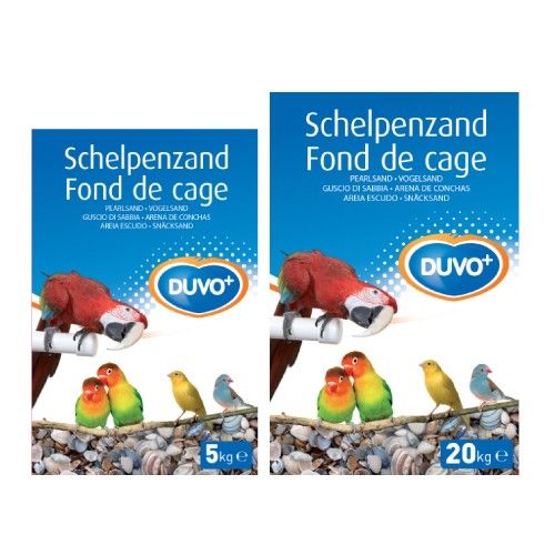 Duvo Grit de Conchas Pájaros 20 kg
