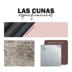 Yagu Descanso Cuna Donut Antiestrés Rosa