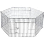 Parque hexagonal Grande para perros Grande