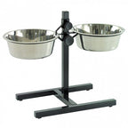 Duvo Soporte regulable con comederos